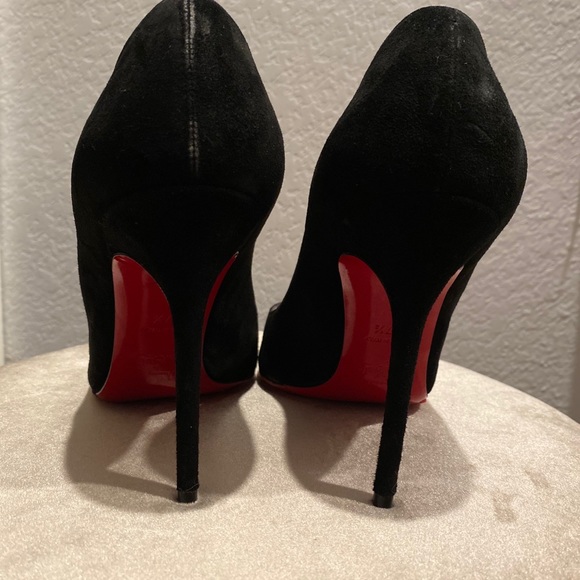 Louboutin Corneille 100 Veau Velours - Picture 1 of 5